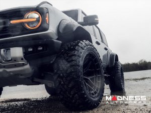 Ford Bronco Custom Wheels - HFX-1 by Vossen - Satin Black Ford Bronco Custom Wheels - HFX-1 by Vossen - Satin Black